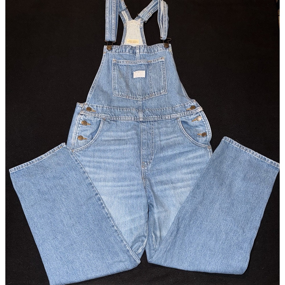 Levi's Strauss & CO Premium Overalls Relaxed Fit Women's Size Medium